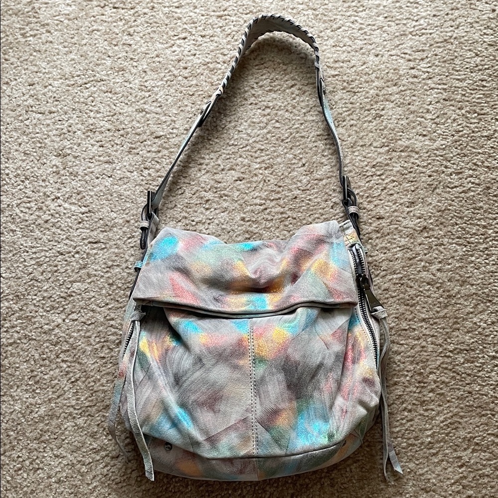 Aimee Kestenberg Iridescent Shoulder Bag with wallet